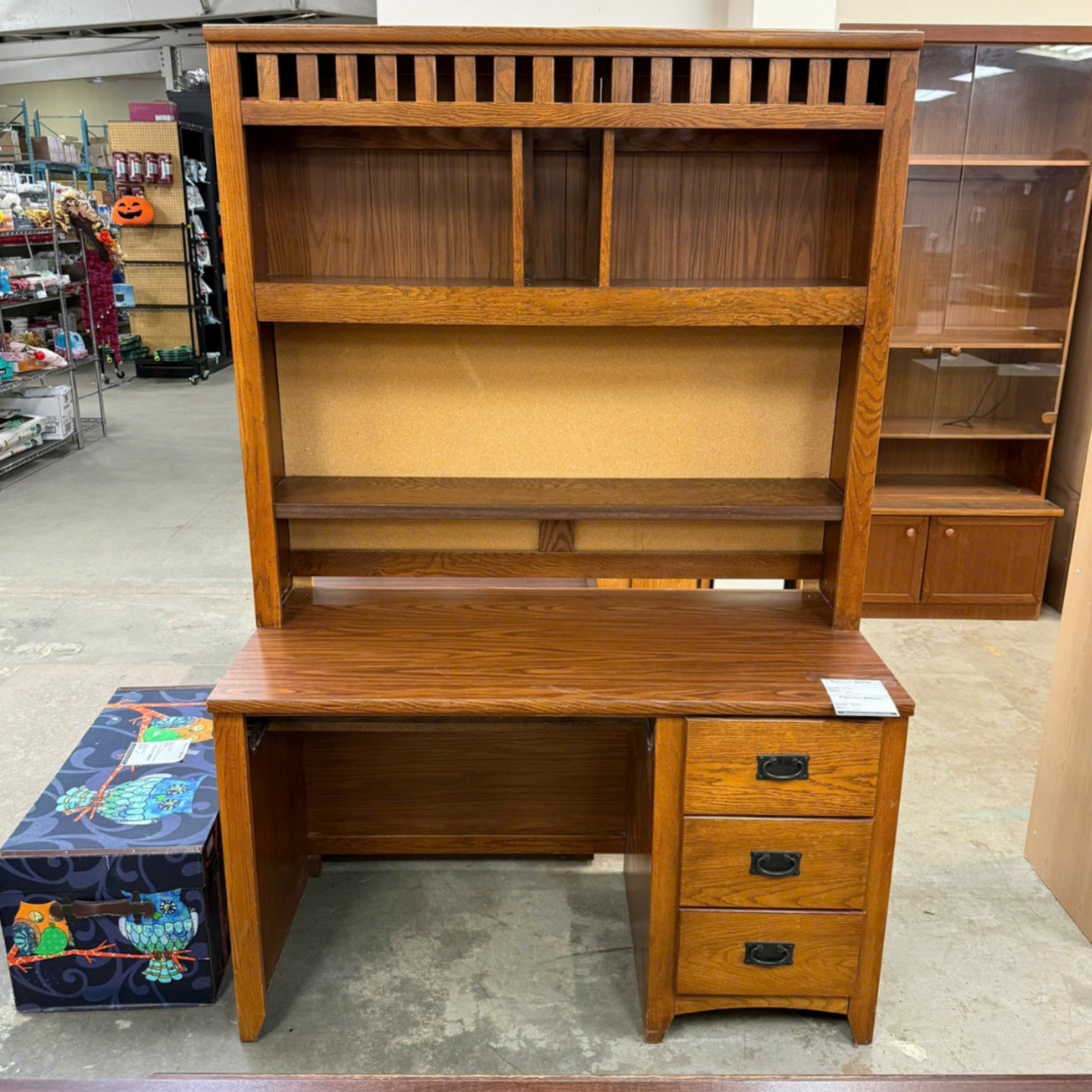 Computer Desk Upper Hutch