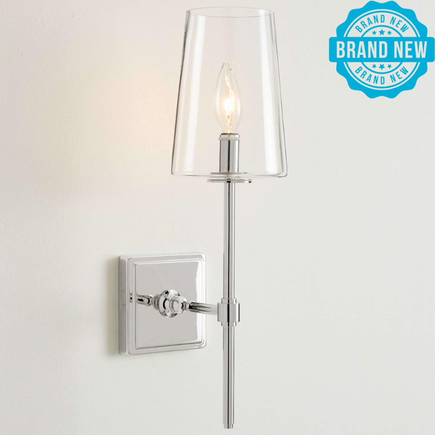 Pearson Single Sconce Glass Shade
