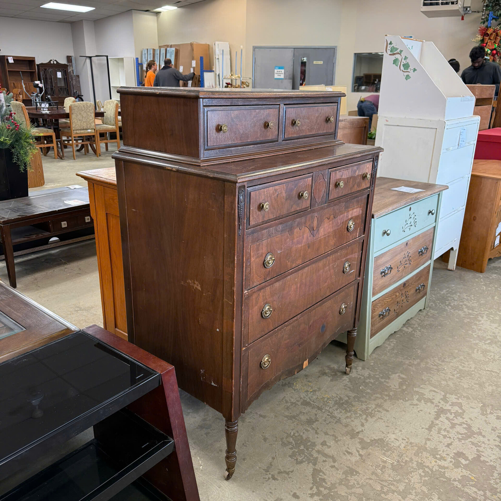 Wooden Chest Drawer Dresser