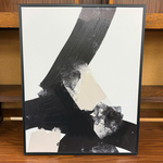 B&W Abstract Painting 1