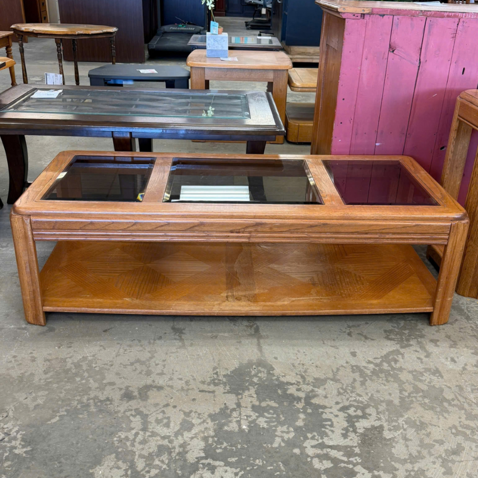 3 Glass Coffee Table