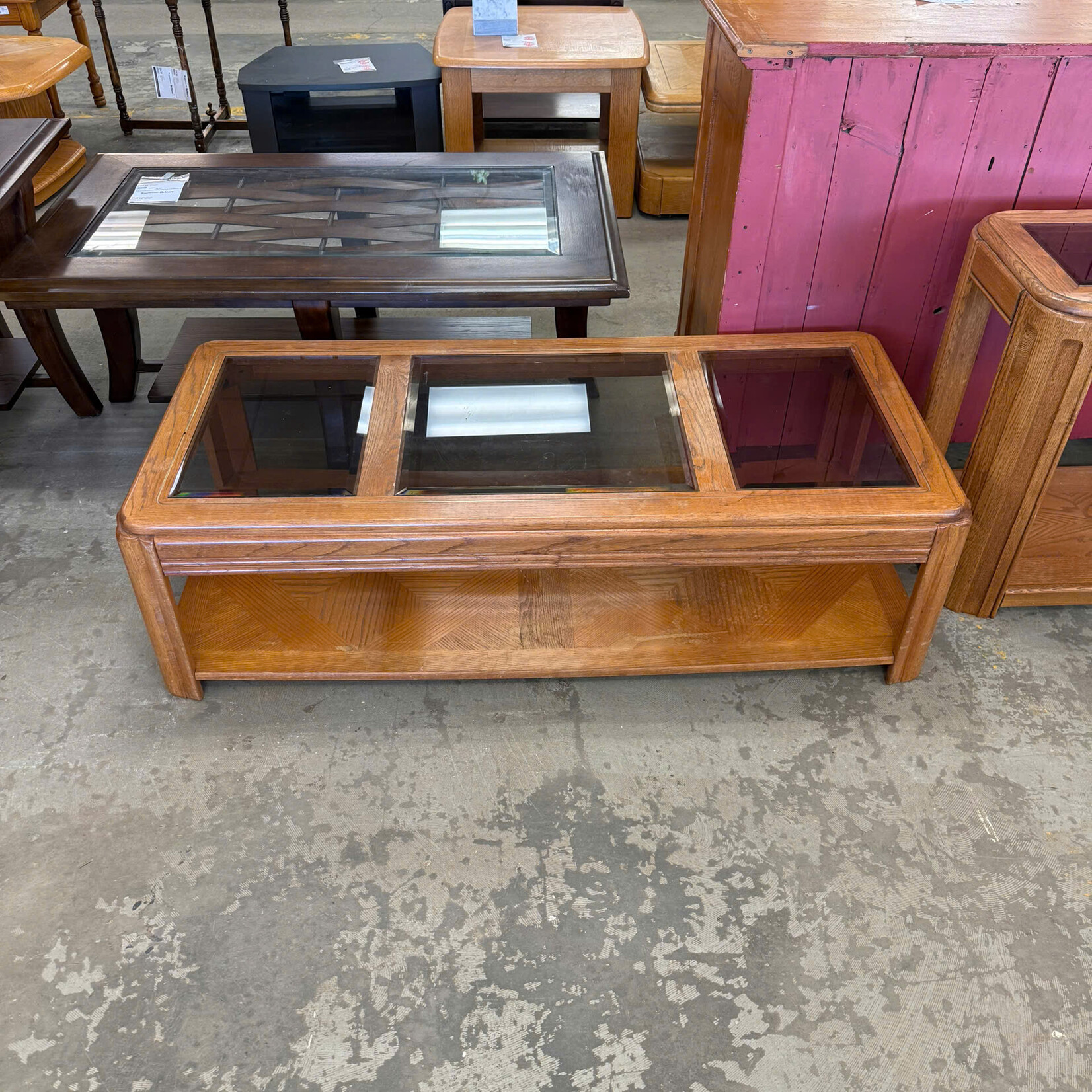 3 Glass Coffee Table