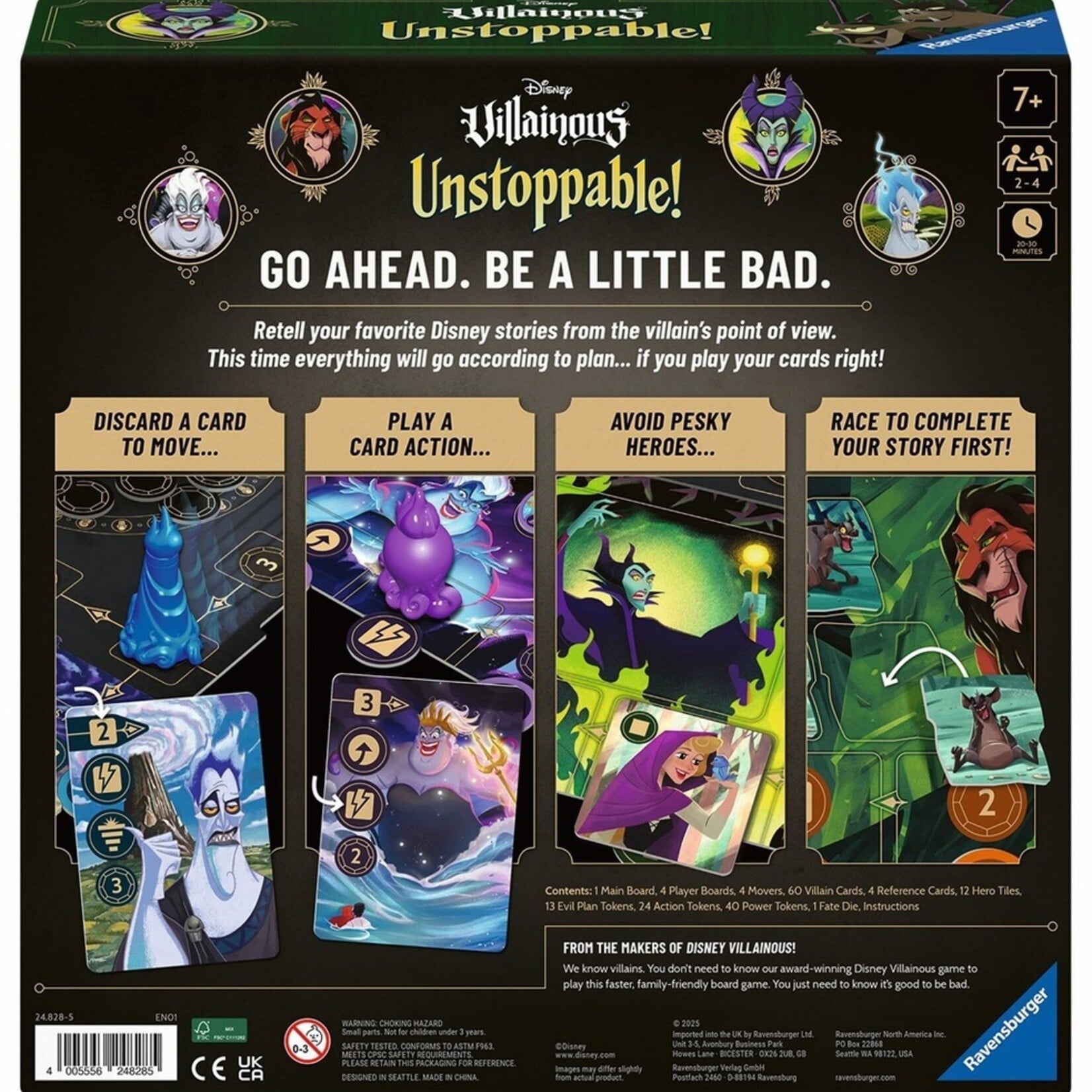 Villianous Unstoppable Game