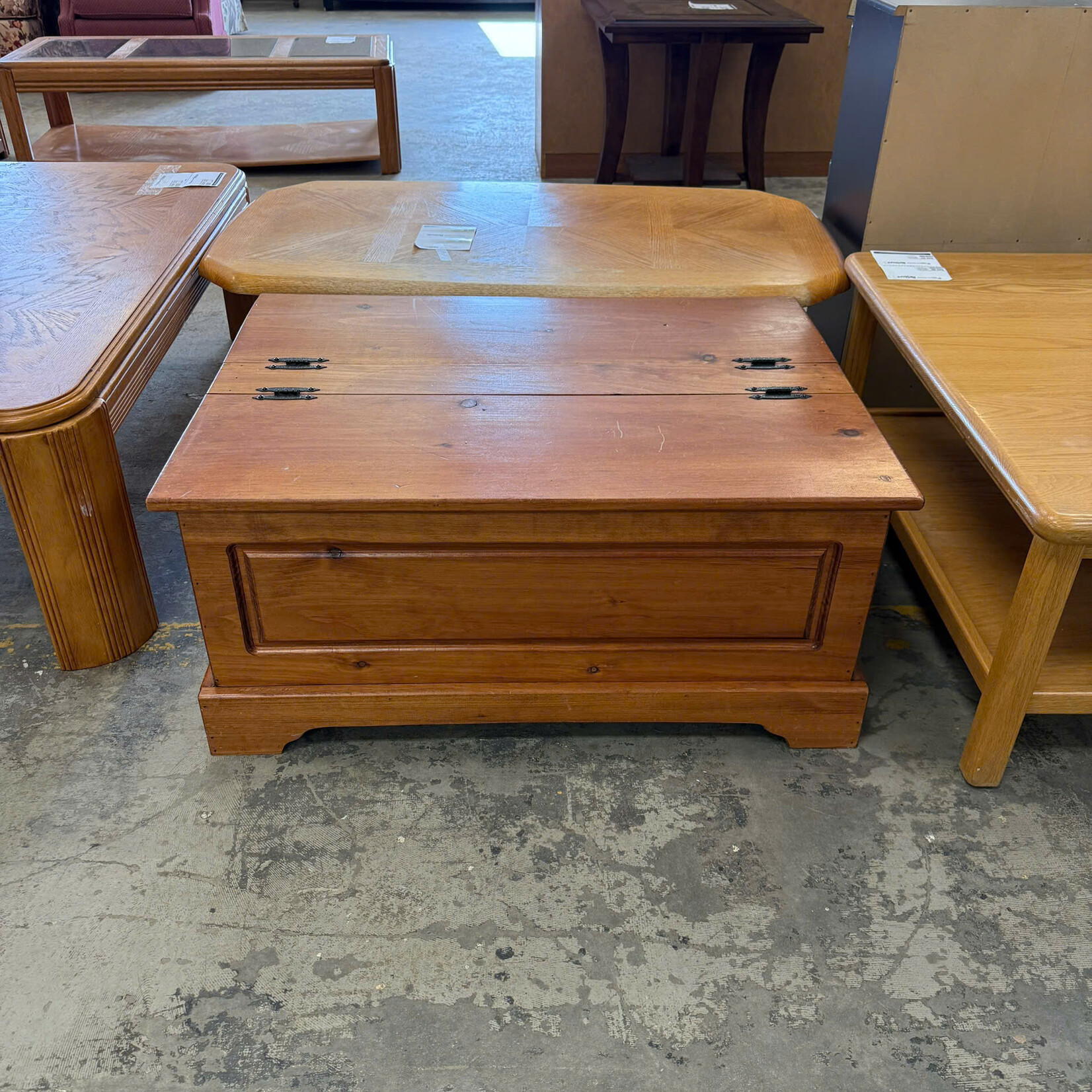 2 Lid Wooden Box