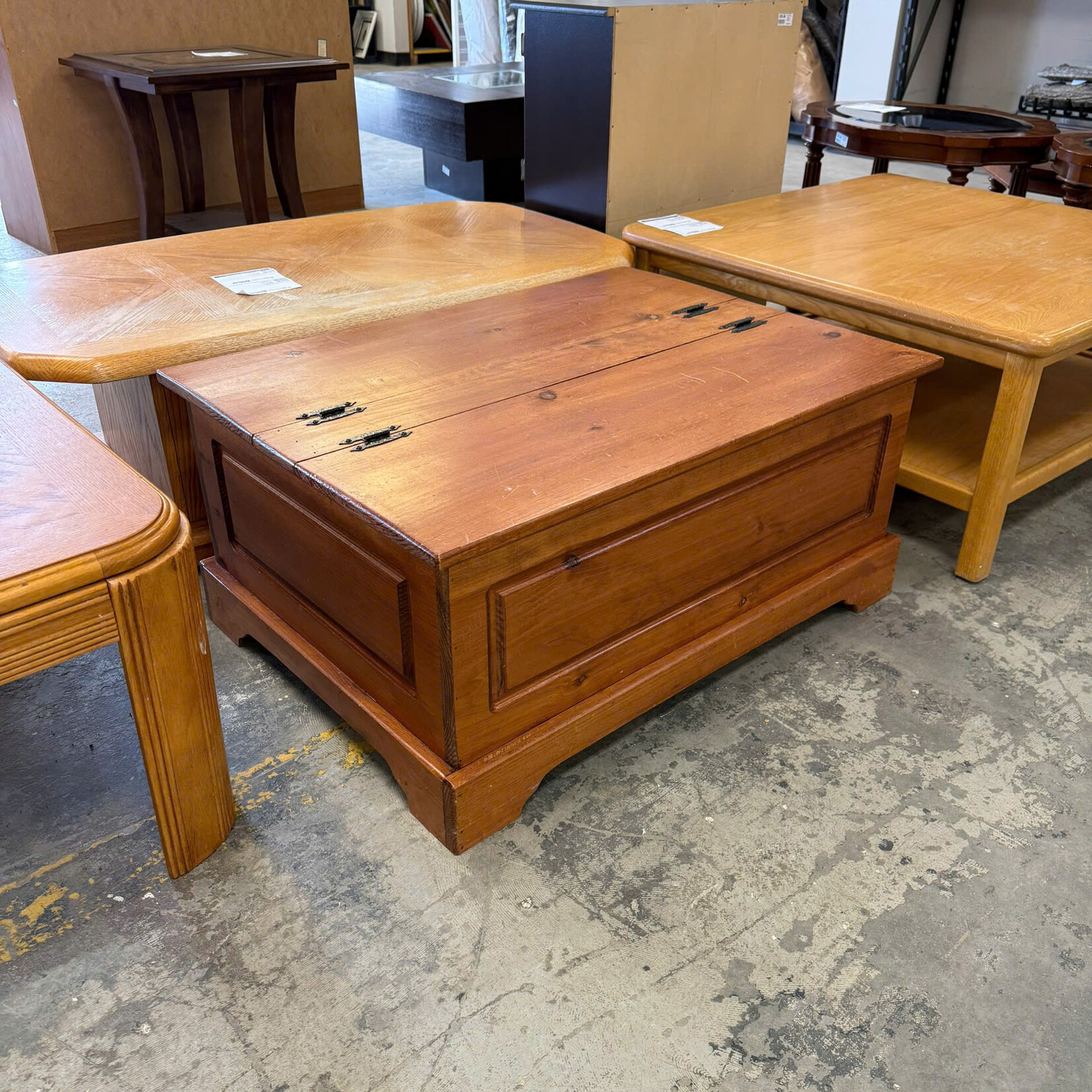 2 Lid Wooden Box