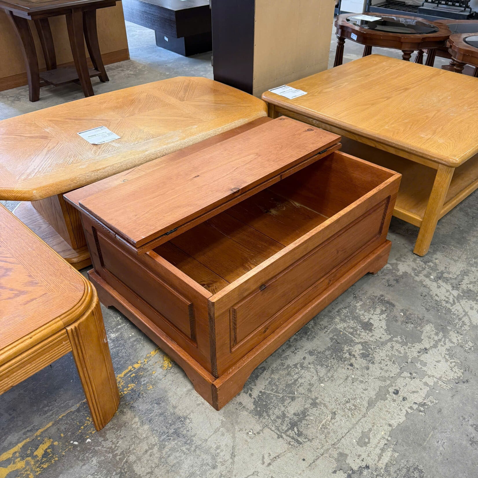 2 Lid Wooden Box