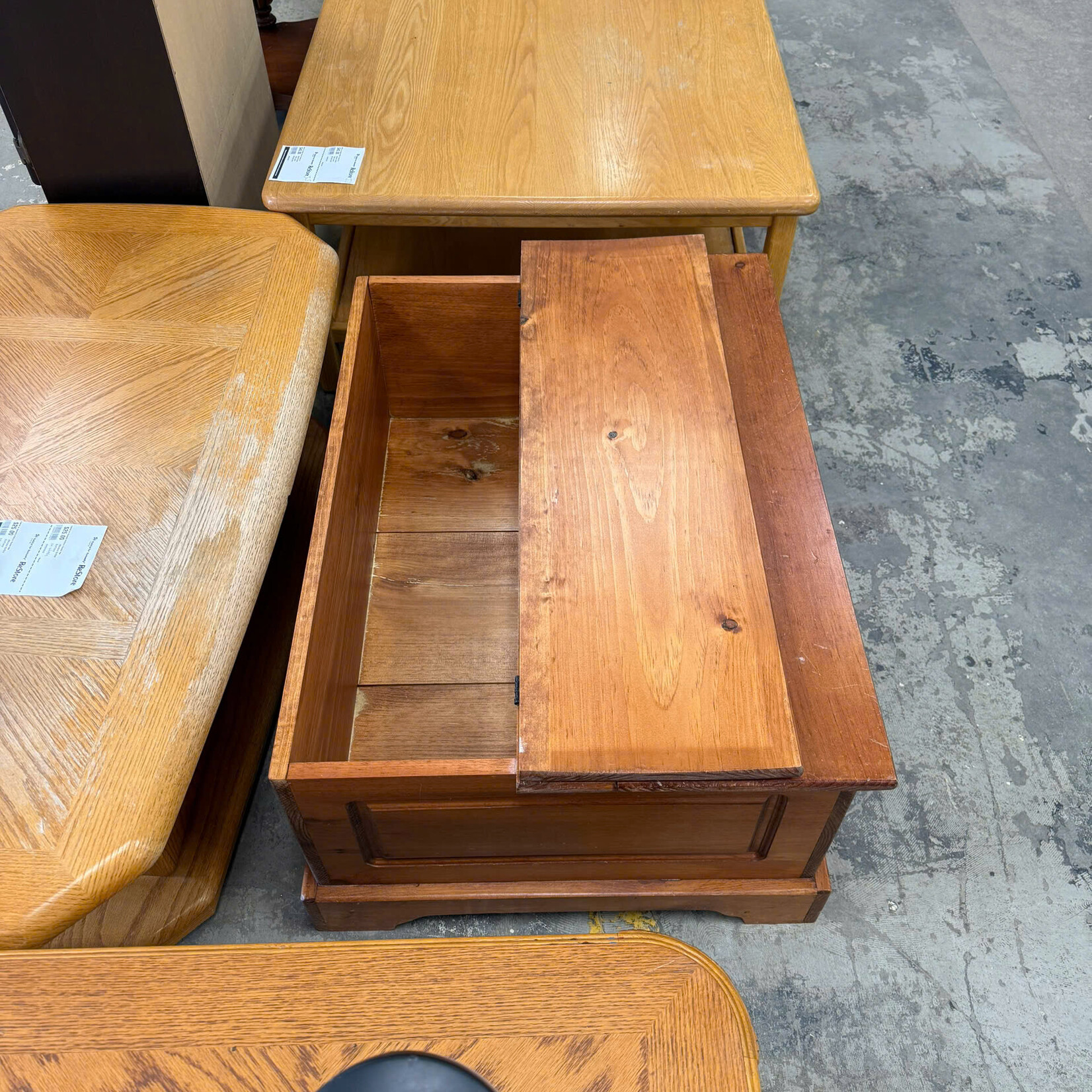 2 Lid Wooden Box