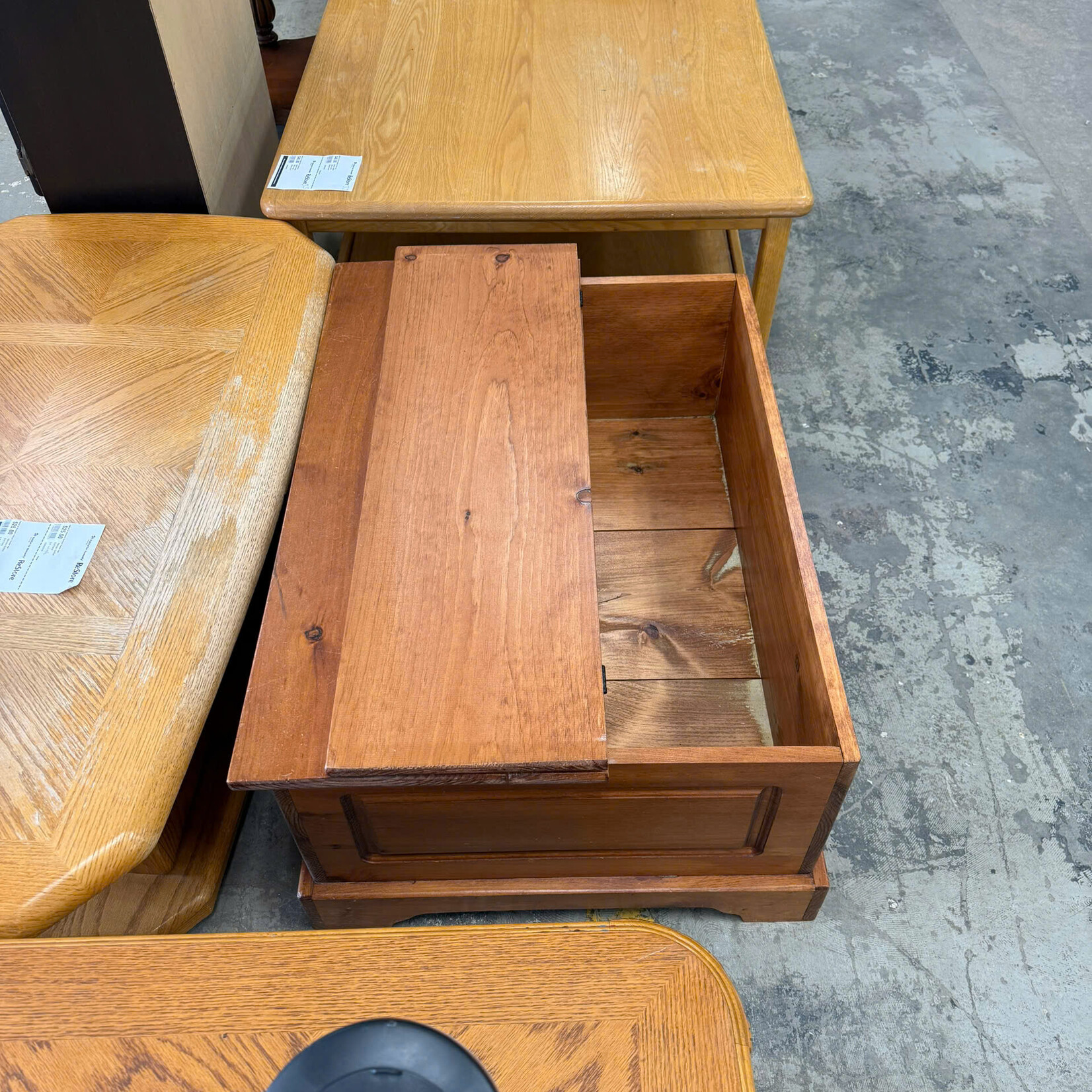 2 Lid Wooden Box