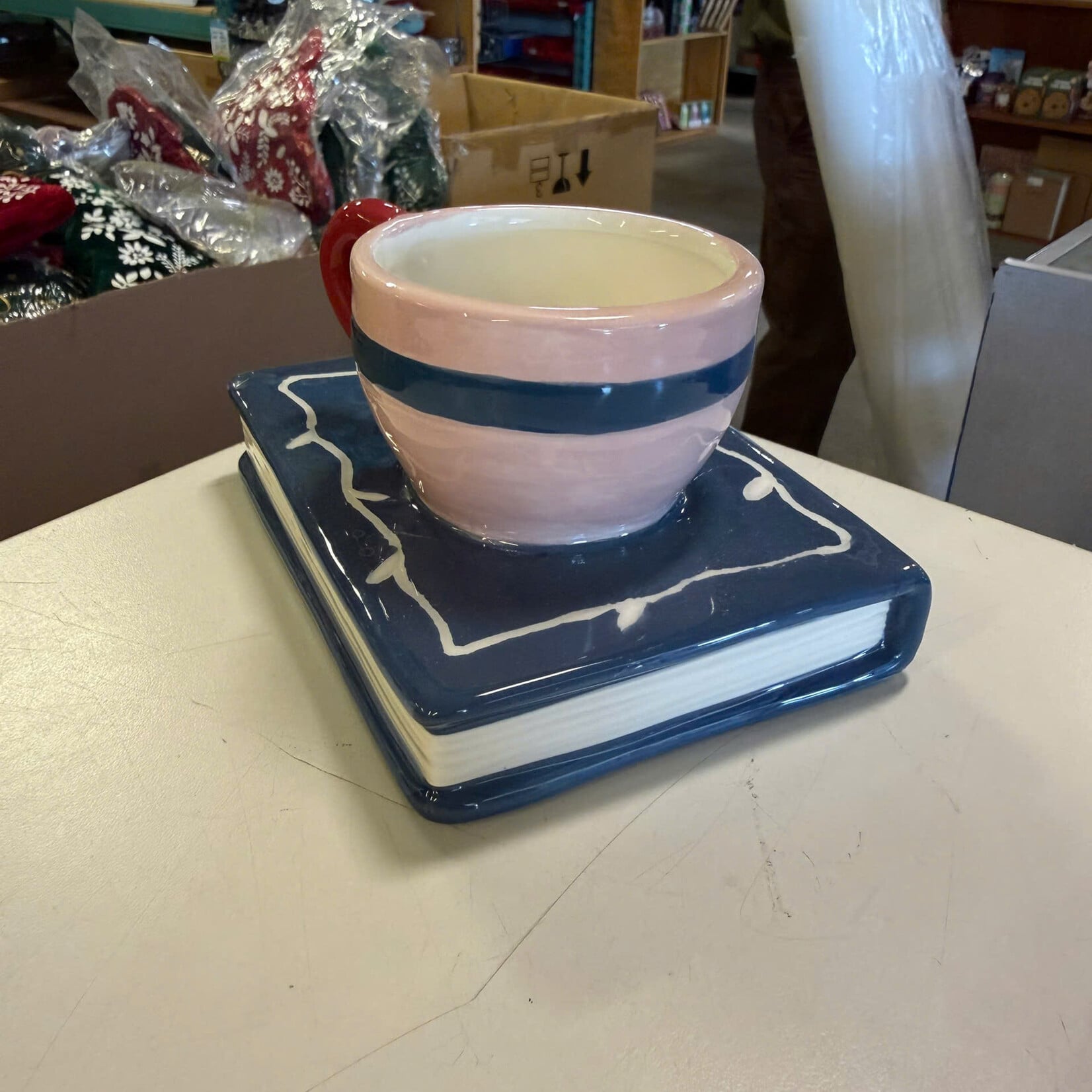 Book & Mug Paper Weight