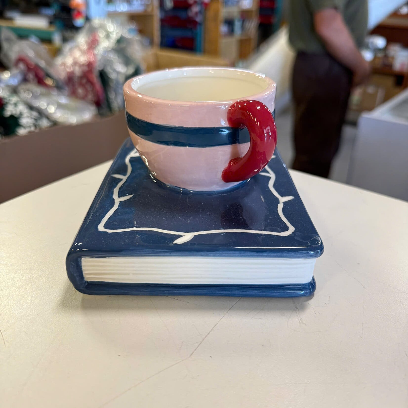 Book & Mug Paper Weight