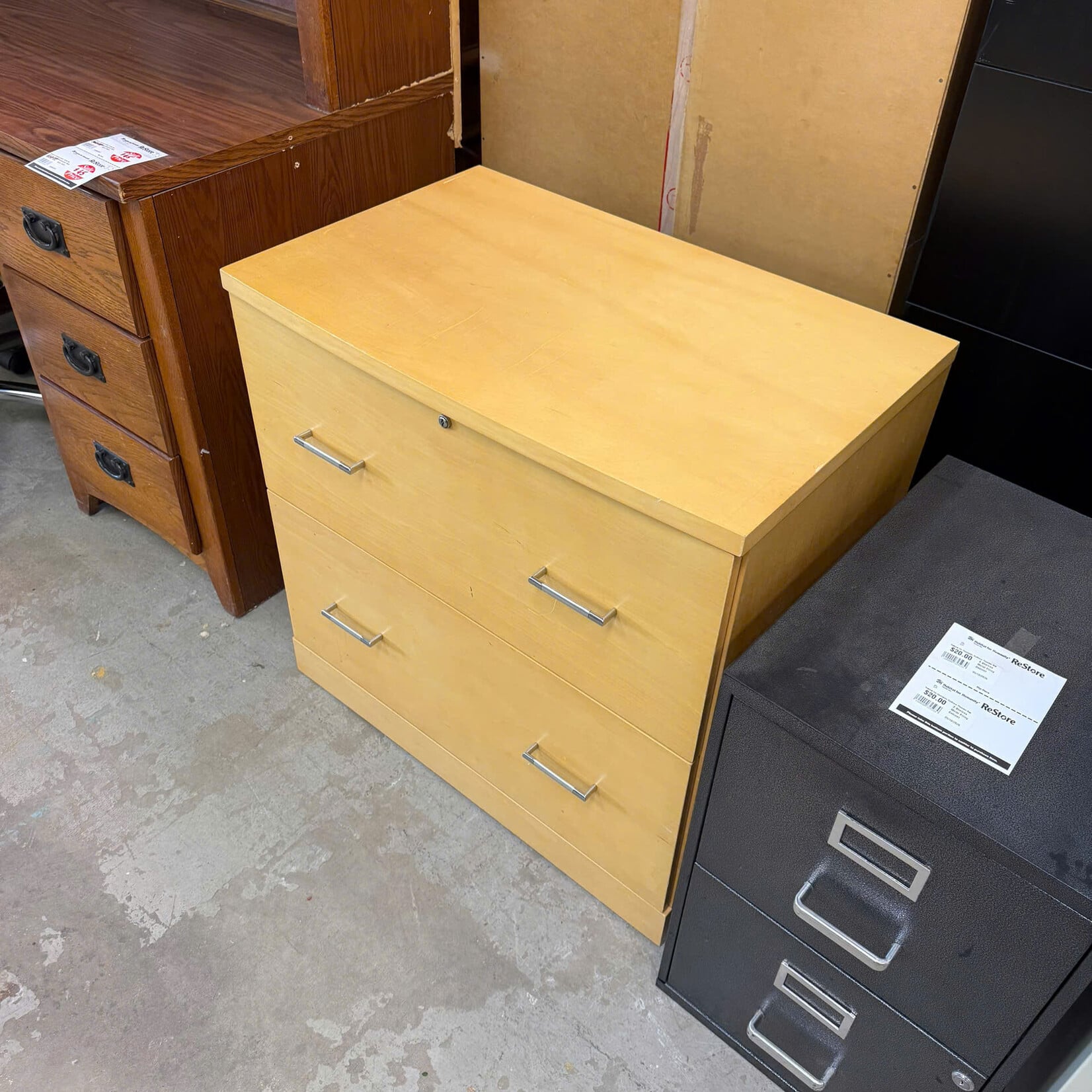 2 Drawers Dresser