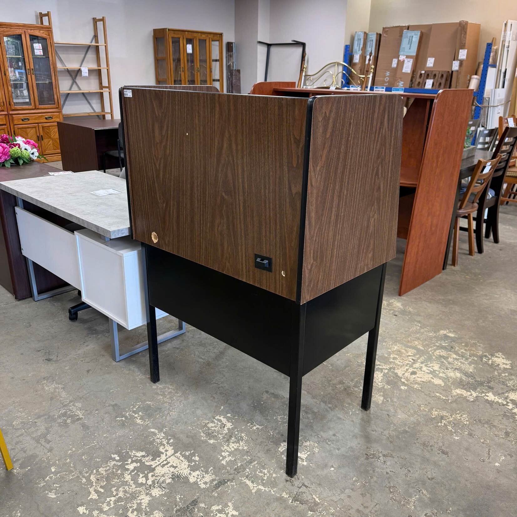Brown Wooden Study Desk