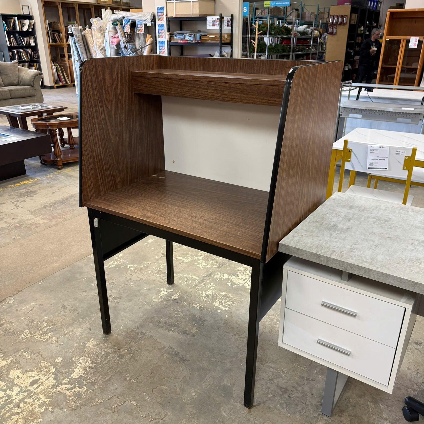 Brown Wooden Study Desk