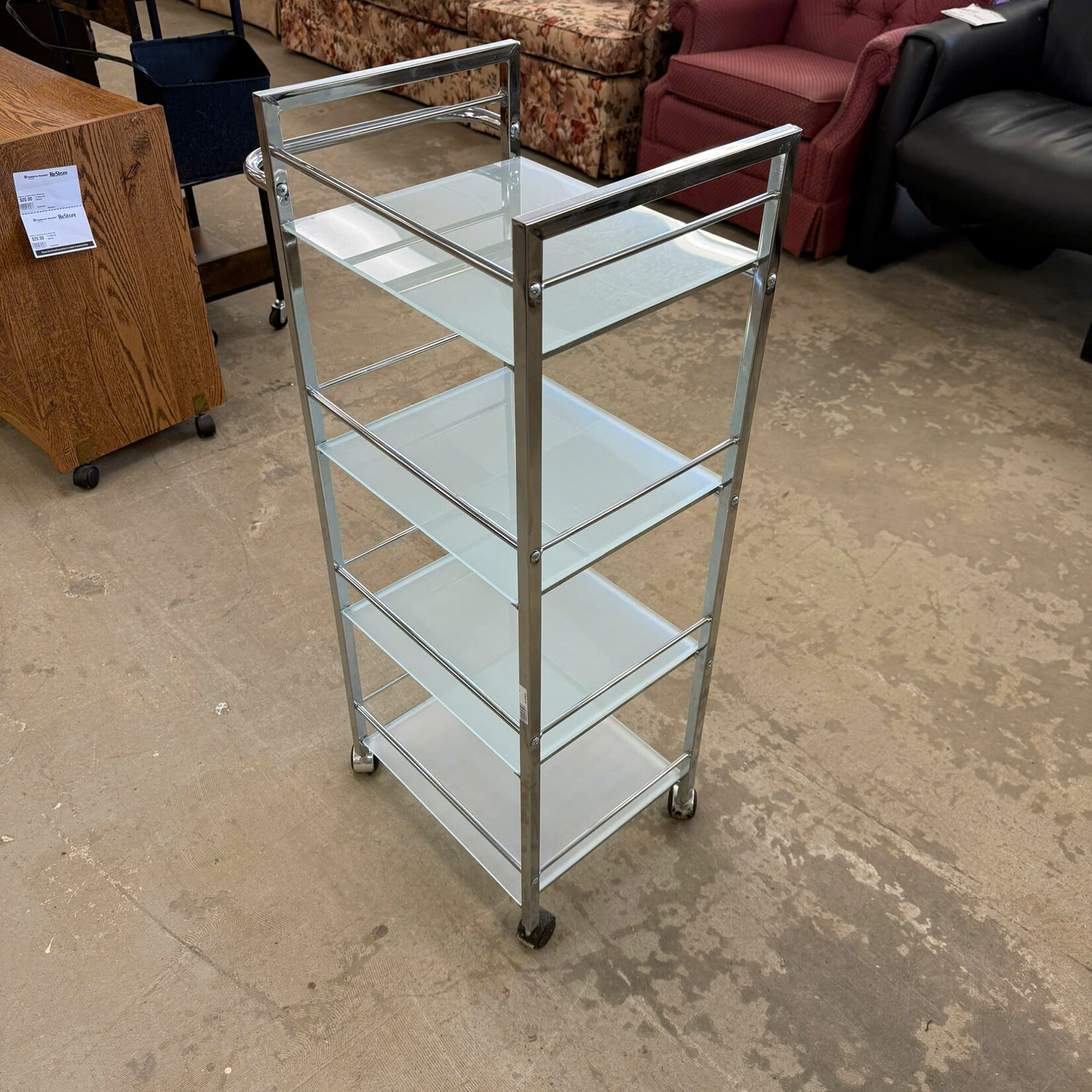 Metal & Glass Shelf
