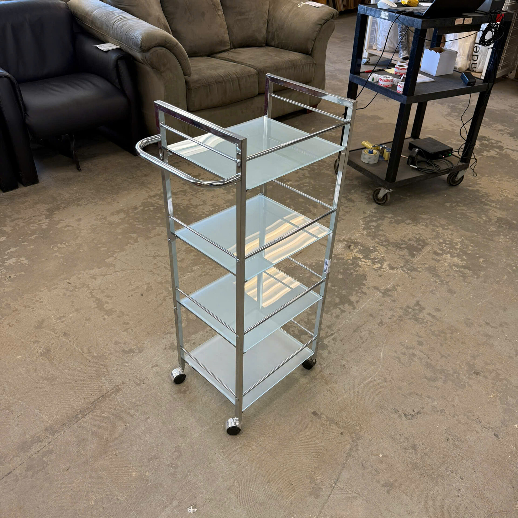 Metal & Glass Shelf