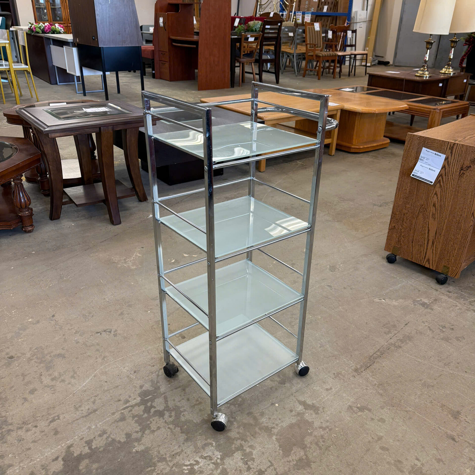 Metal & Glass Shelf