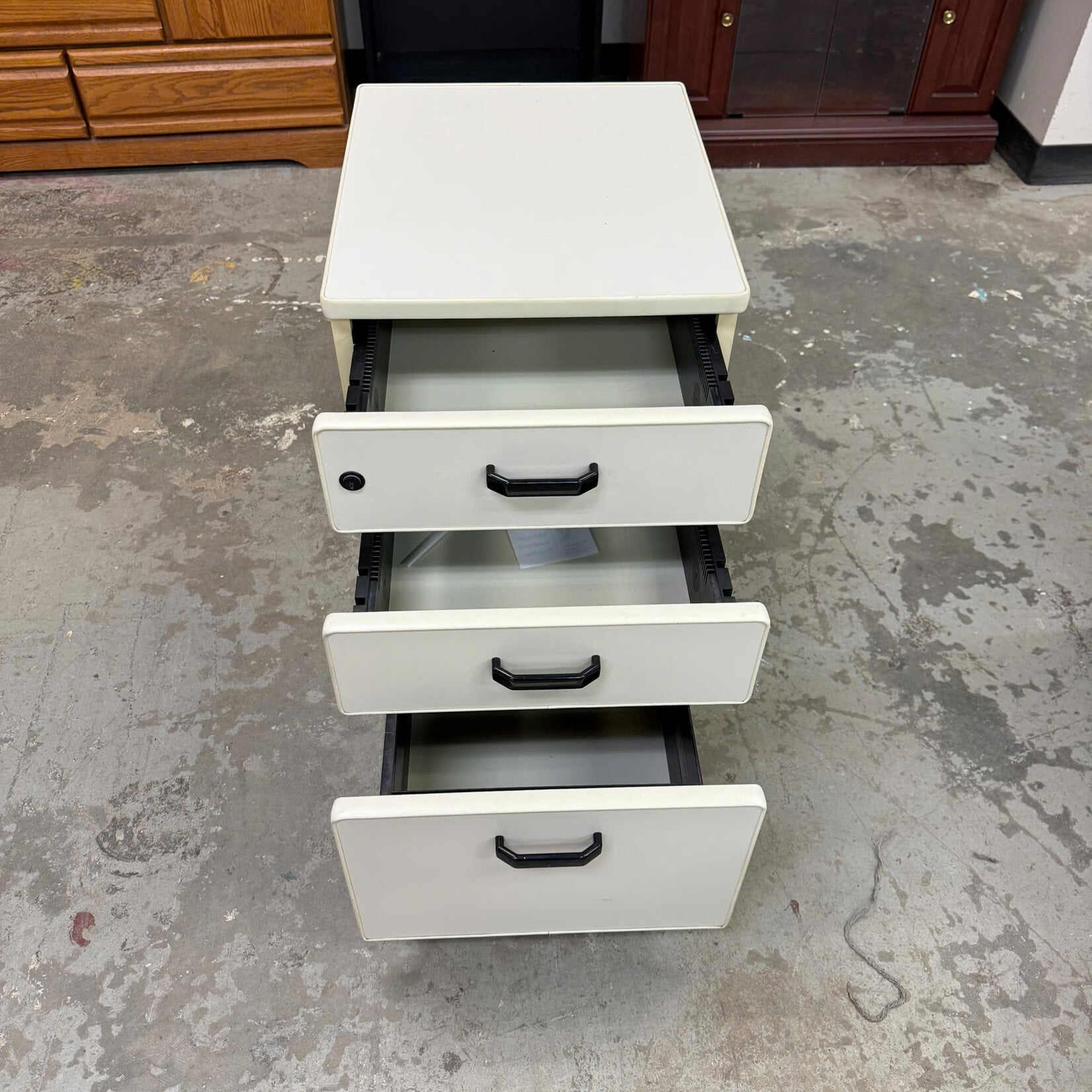 3 Drawers Filing Cabinet on Wheels