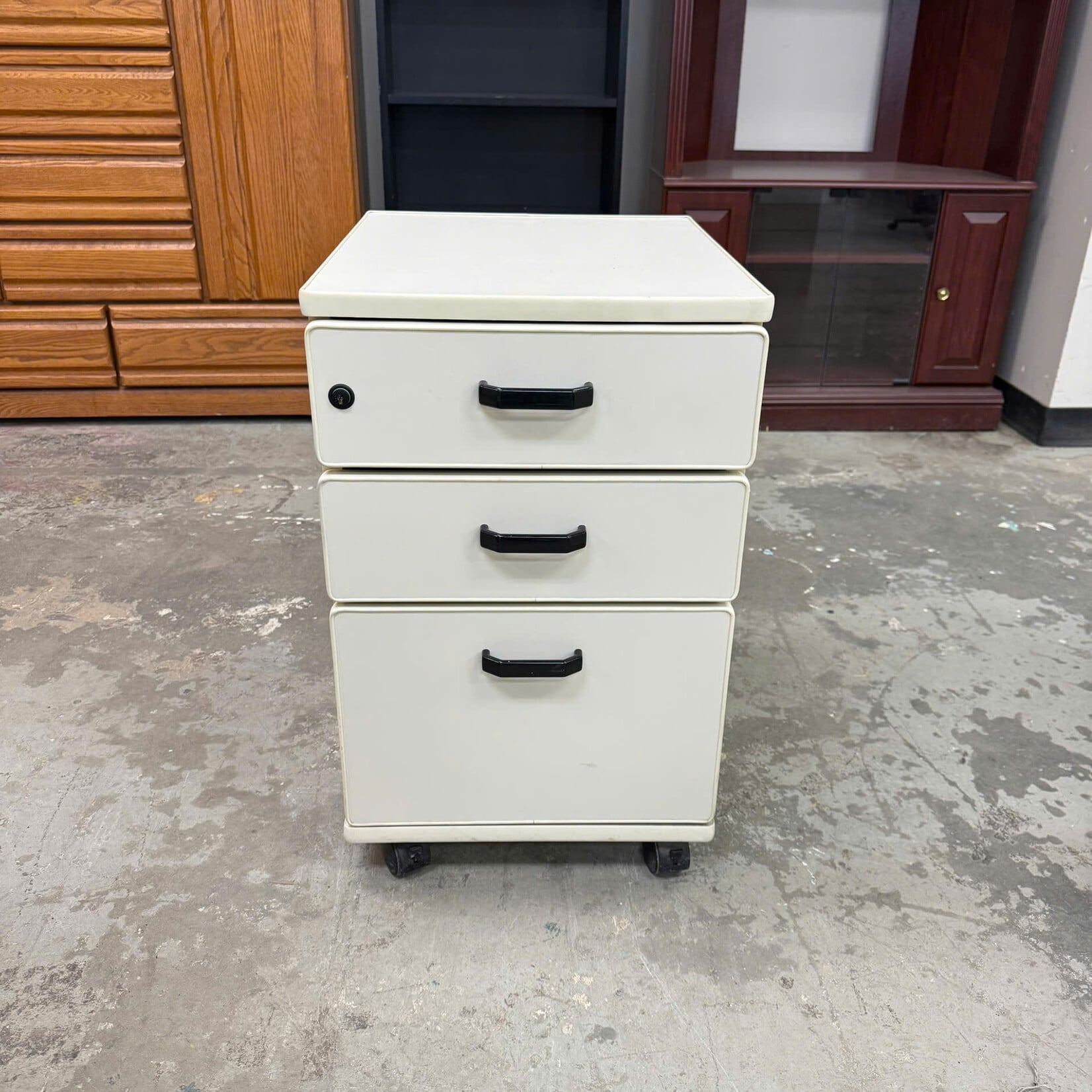 3 Drawers Filing Cabinet on Wheels