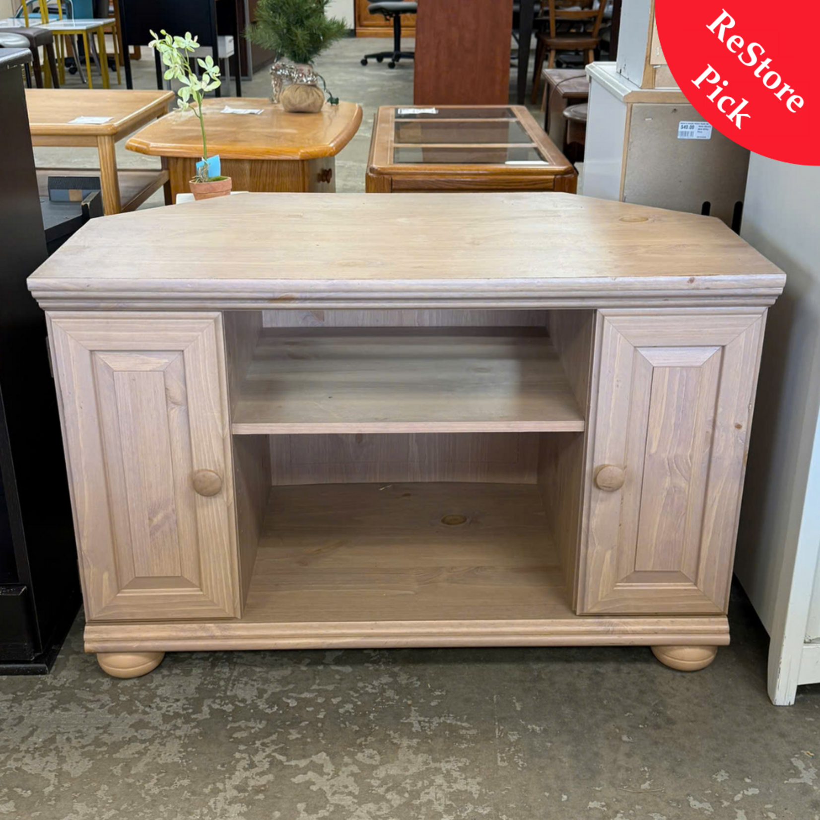 Brown Storage Tv Stand