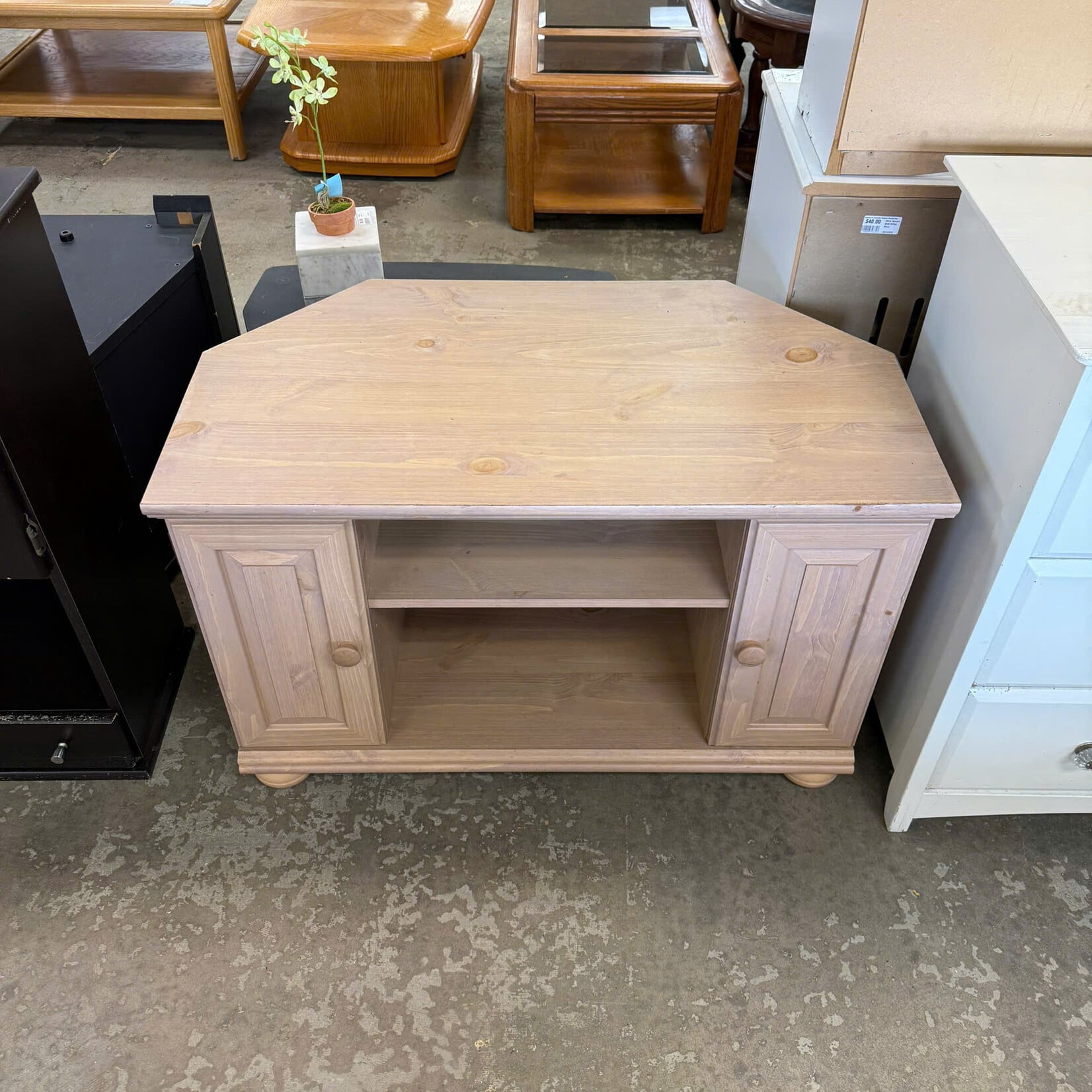 Brown Storage Tv Stand