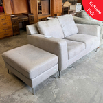 Loveseat & Ottoman