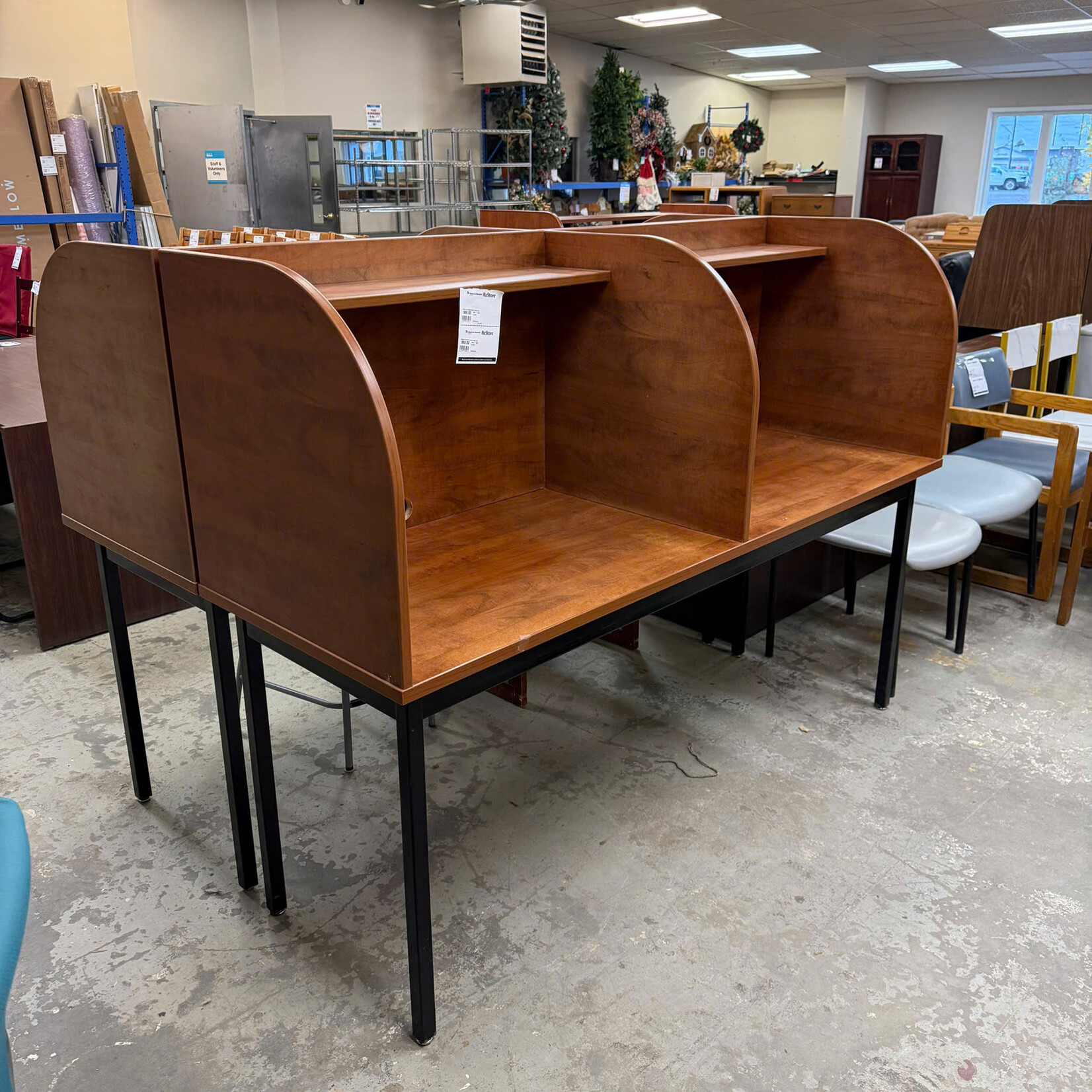 Red 2-Desk In One