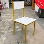 Faux Marble & Golden Chair