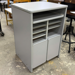 Small Grey File Cabinet