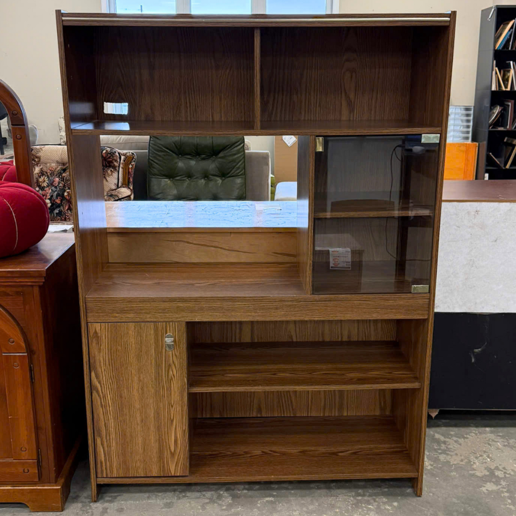 Wooden TV Wall Unit