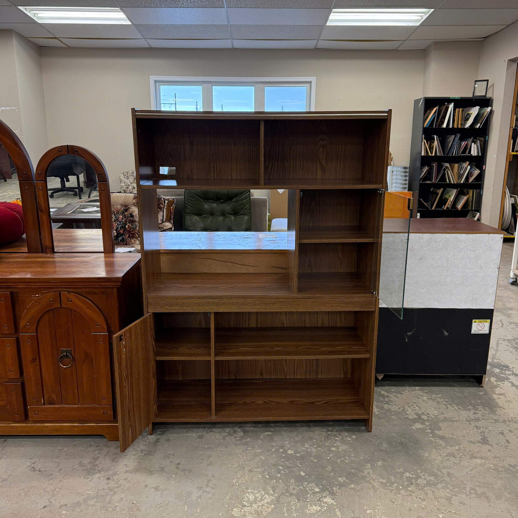 Wooden TV Wall Unit