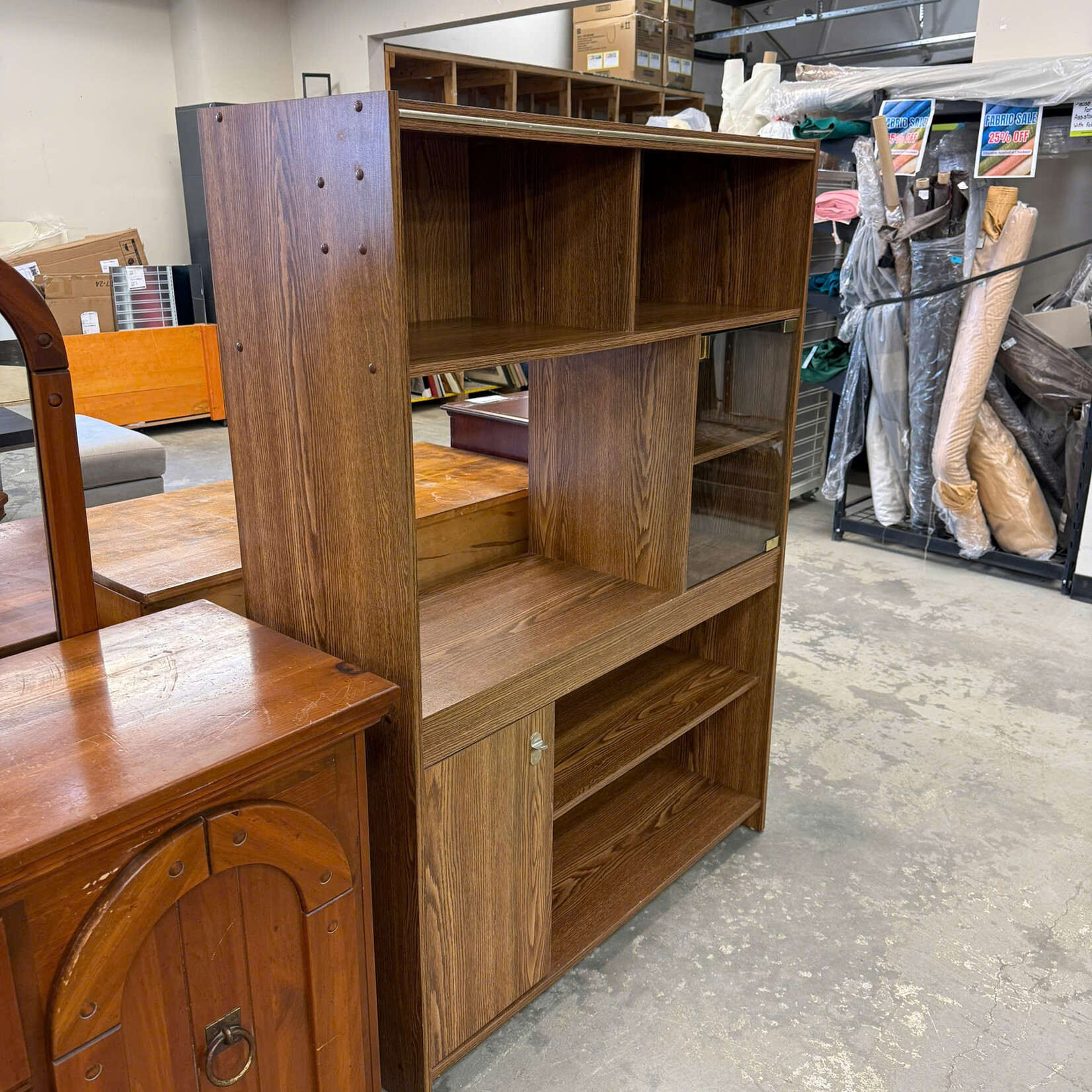 Wooden TV Wall Unit
