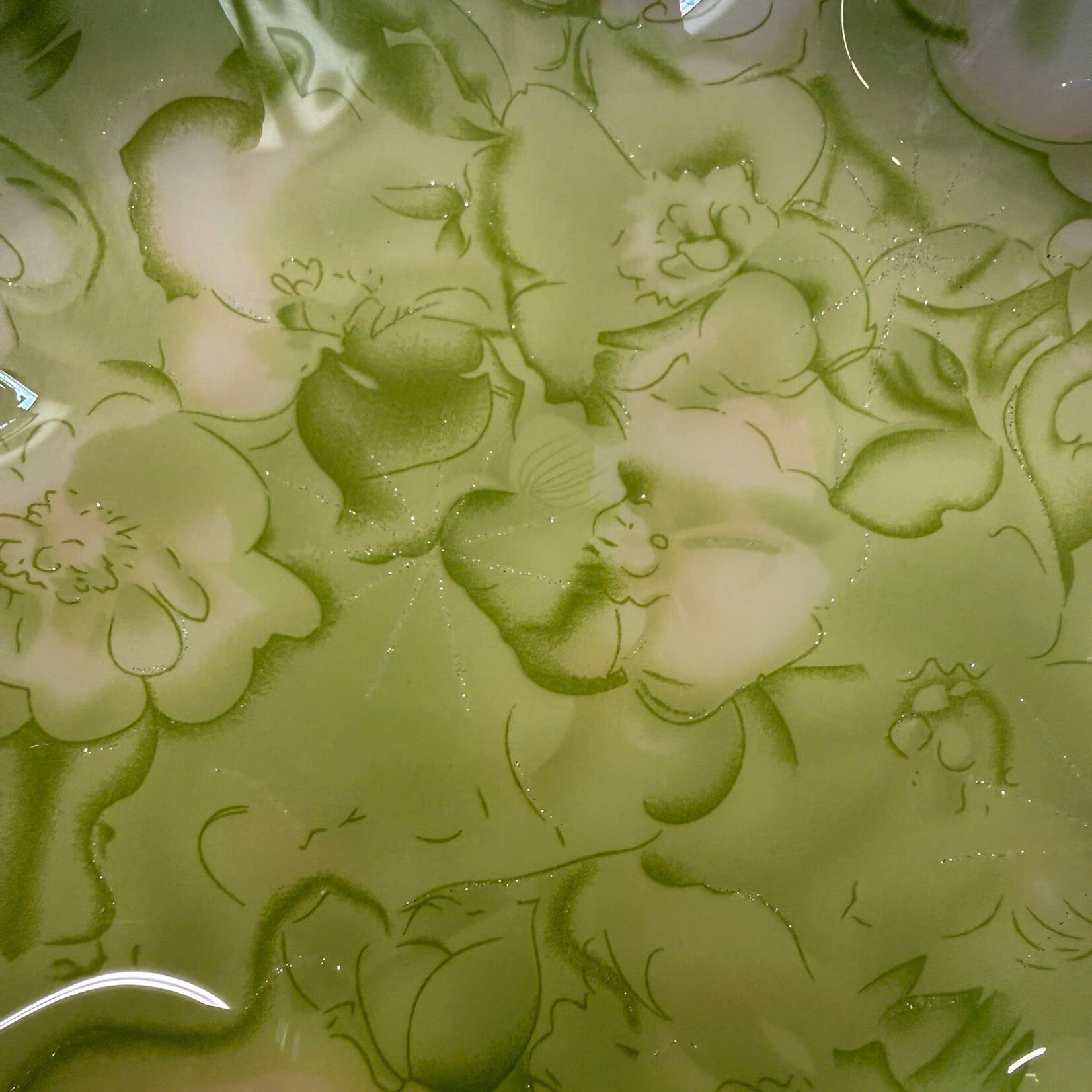 Green Snack Tray