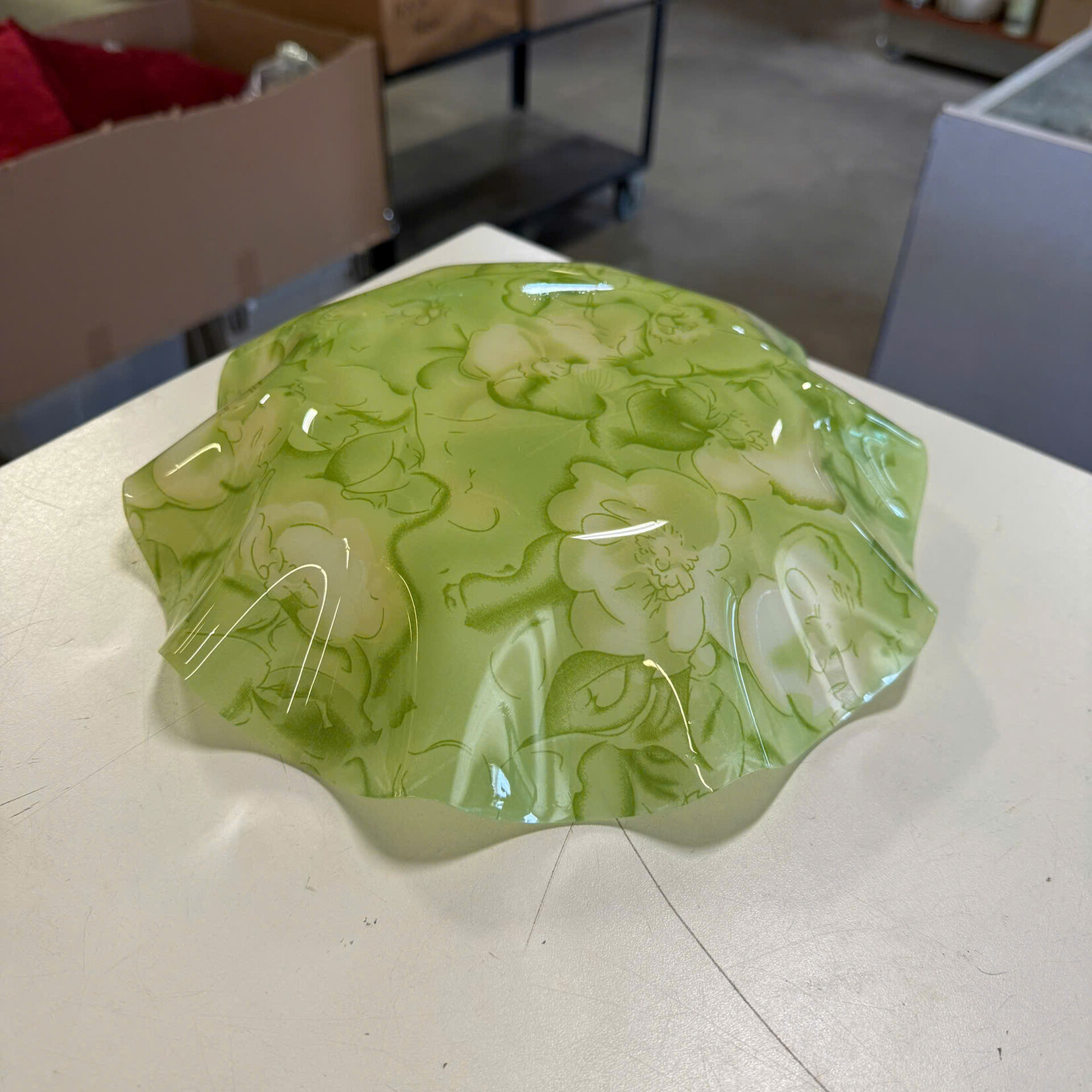Green Snack Tray