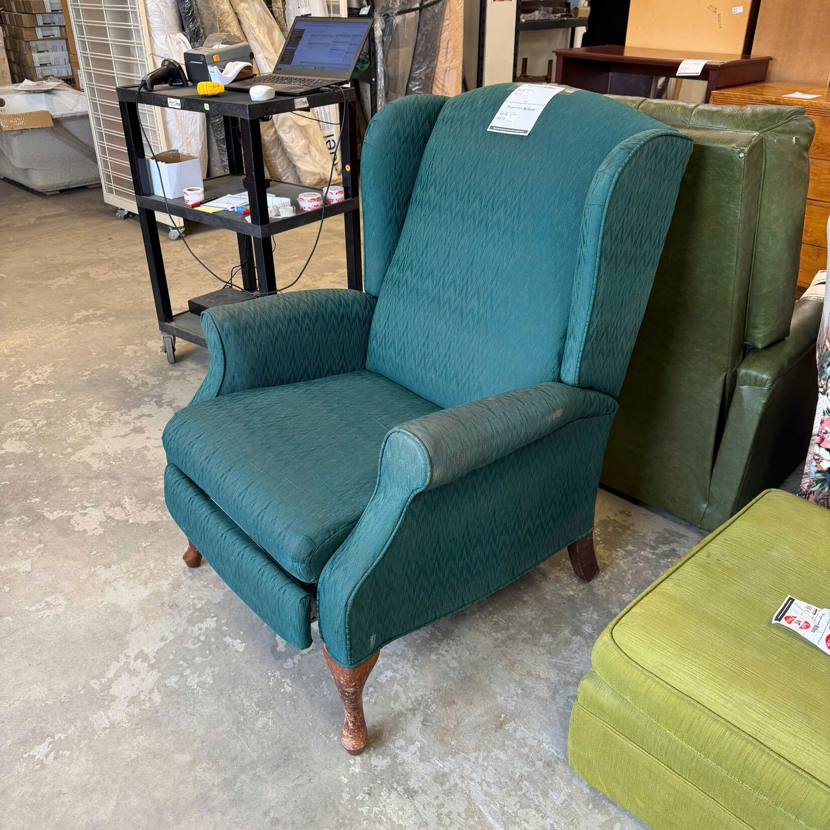Green Recliner Chair
