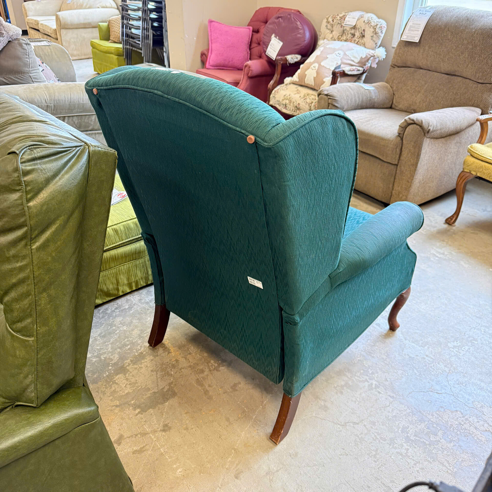 Green Recliner Chair