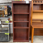 Dark Brown 3 Shelf Bookcase