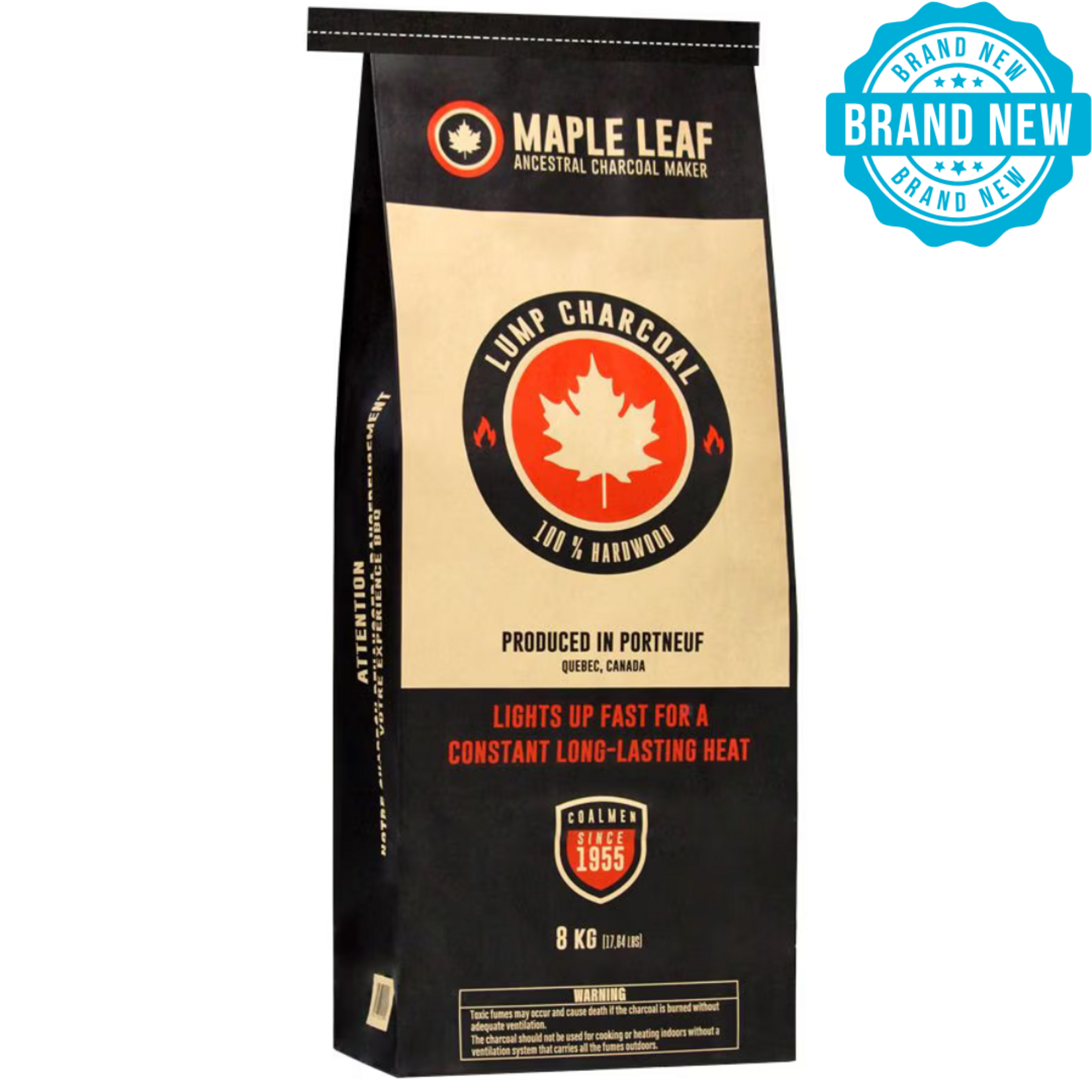 Maple Leaf Lump Charcoal (8kg)