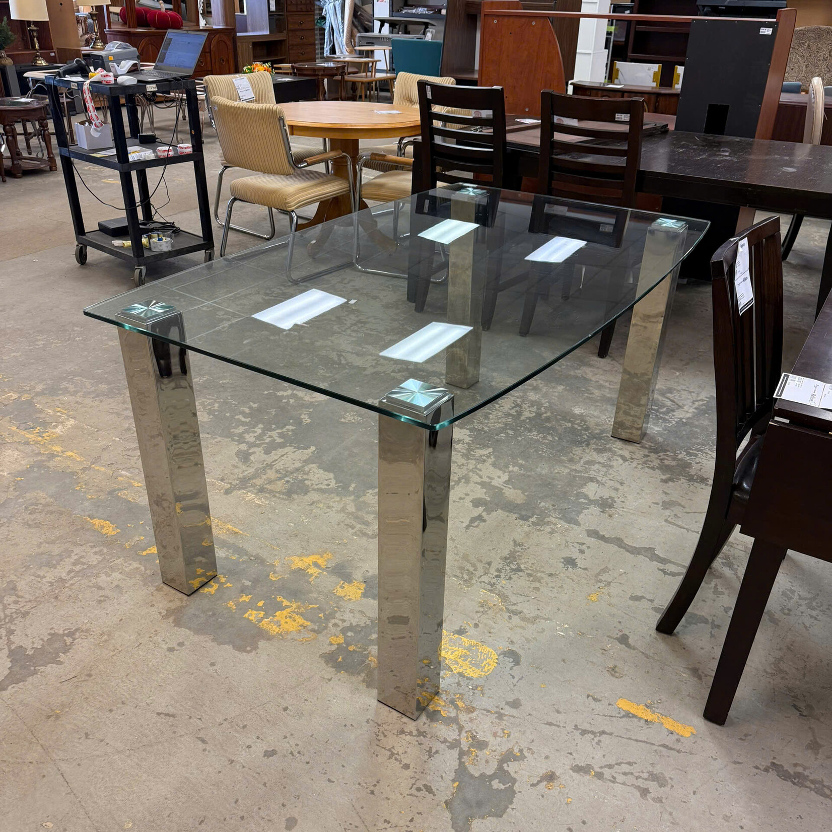 Glass Dining Room Table