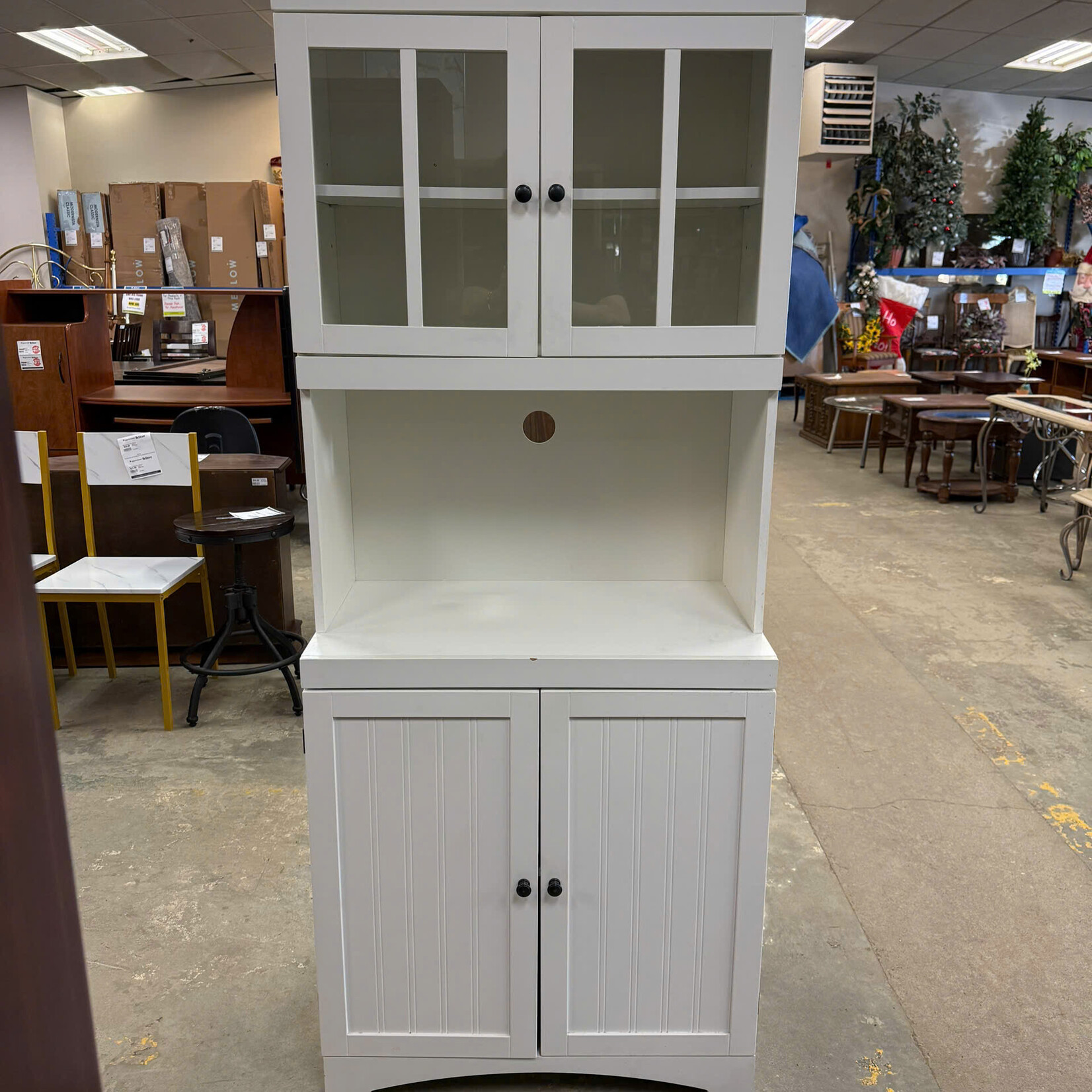 White Storage Cabinet