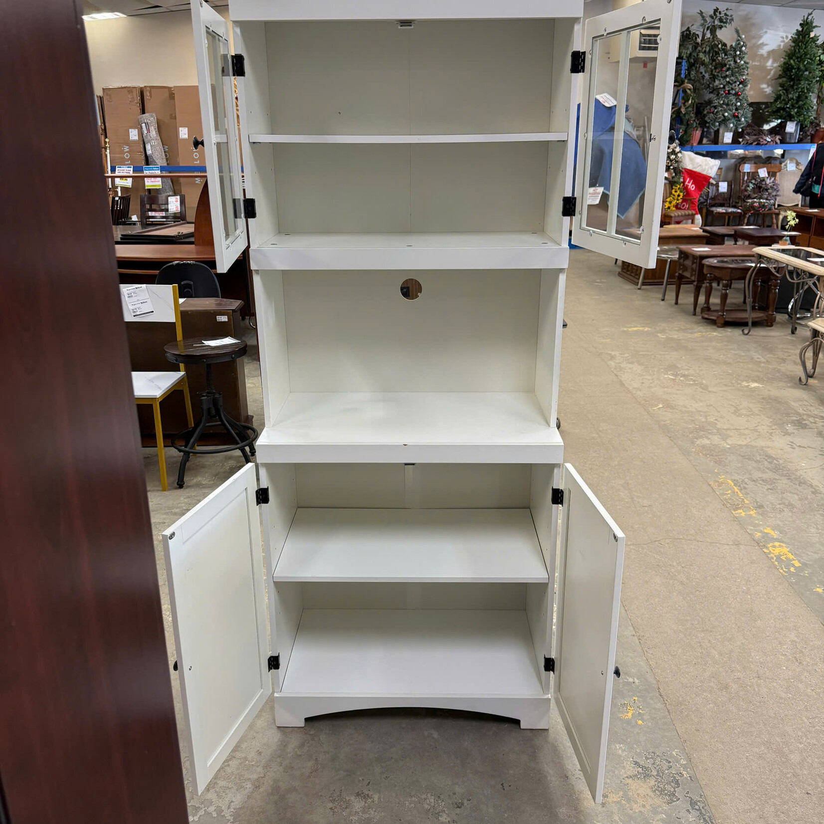 White Storage Cabinet