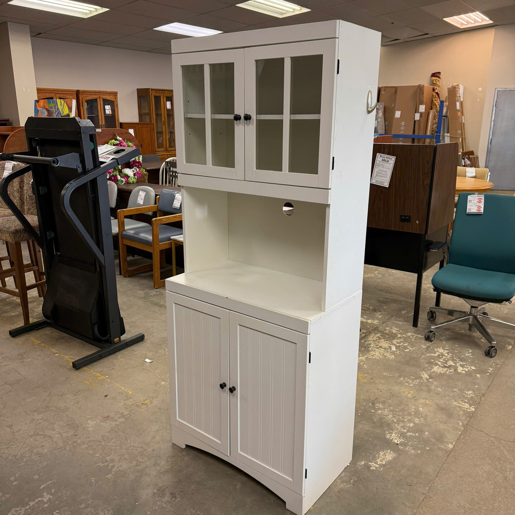 White Storage Cabinet