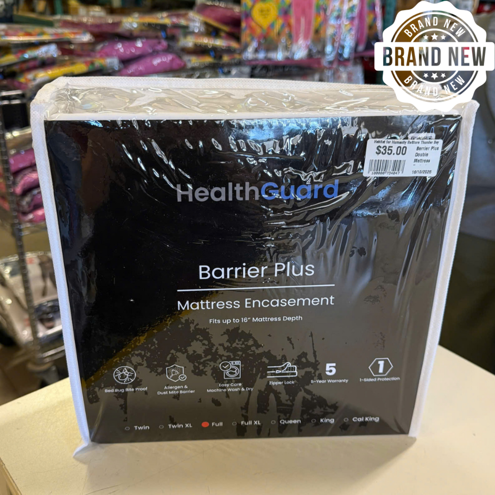 Barrier Plus Double Mattress Protector