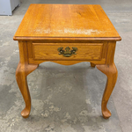 Curved Leg End Table