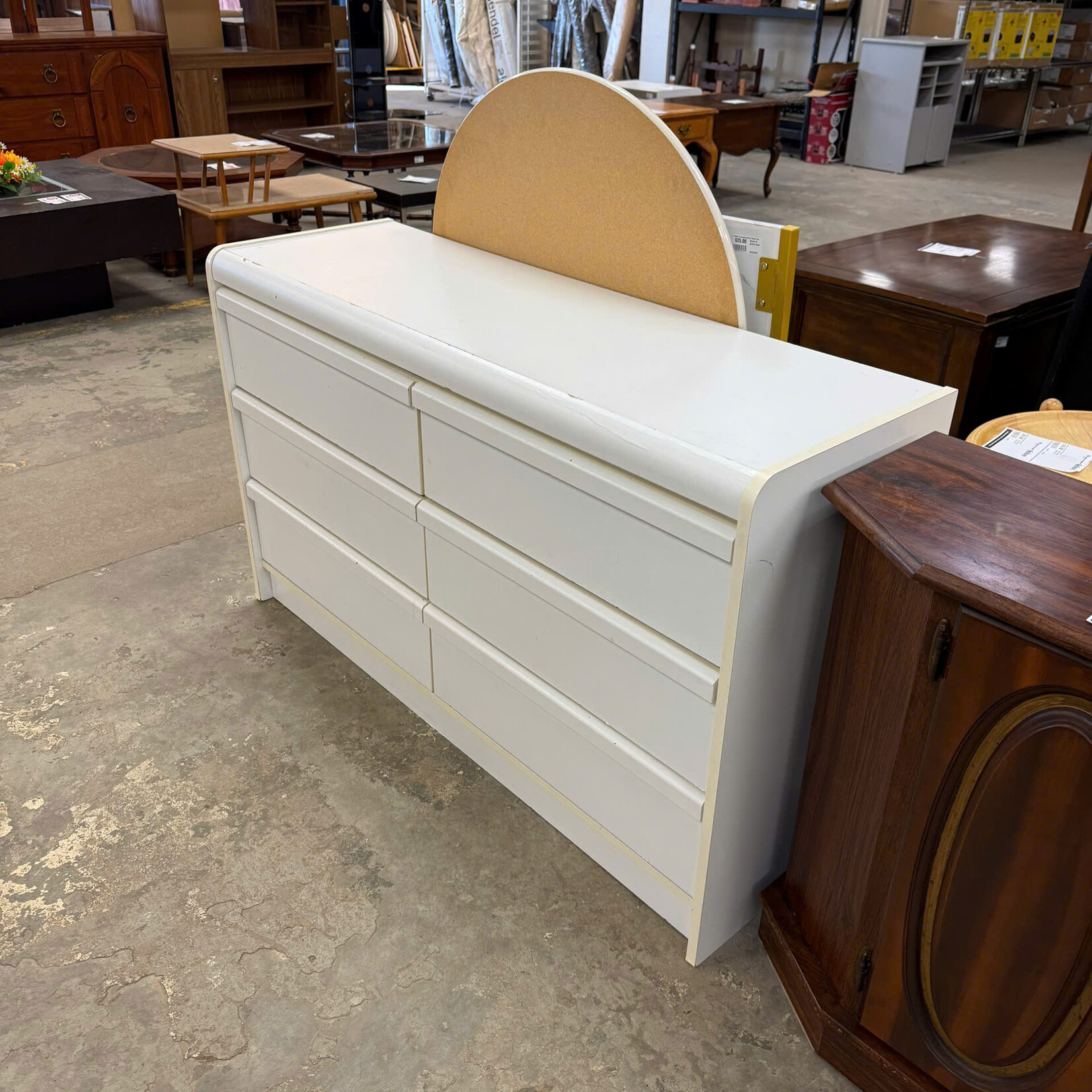 White 6-Dresser