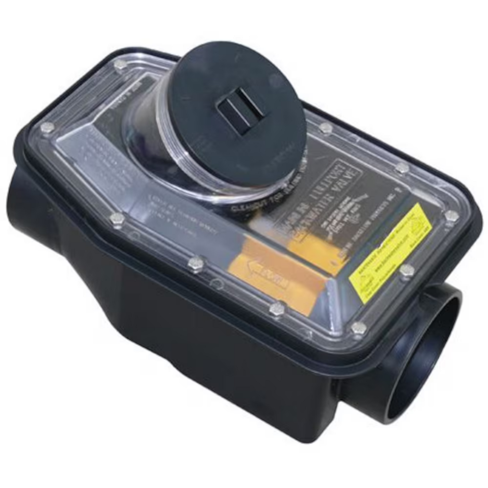 Backwater Valve + Access Box