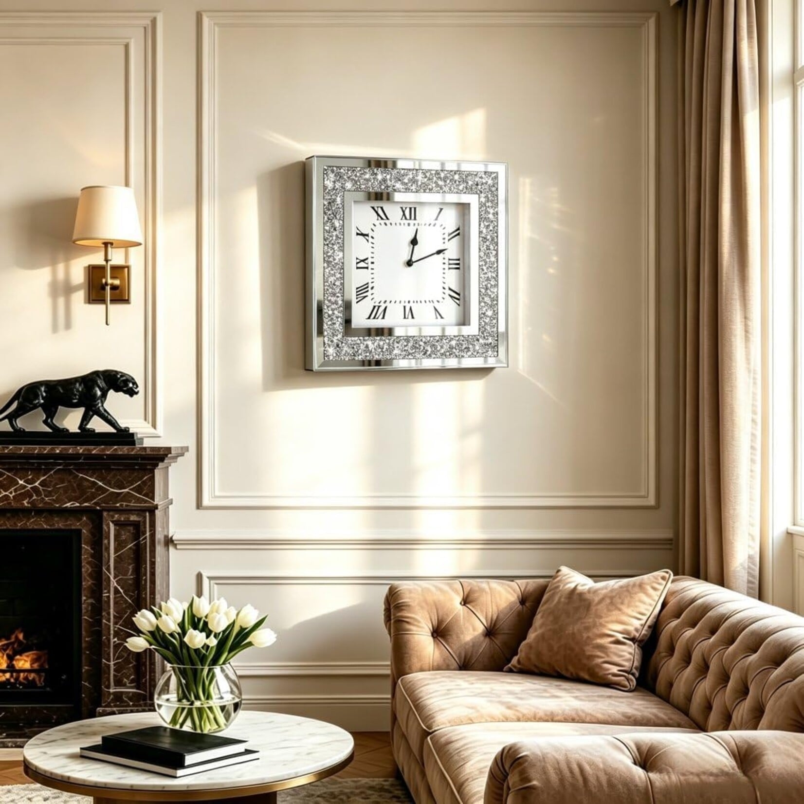 Diamond Square Clock