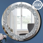 Diamond Rounded Mirror