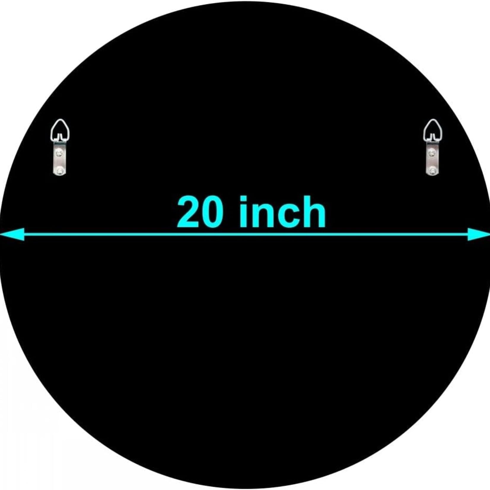 Diamond Rounded Mirror