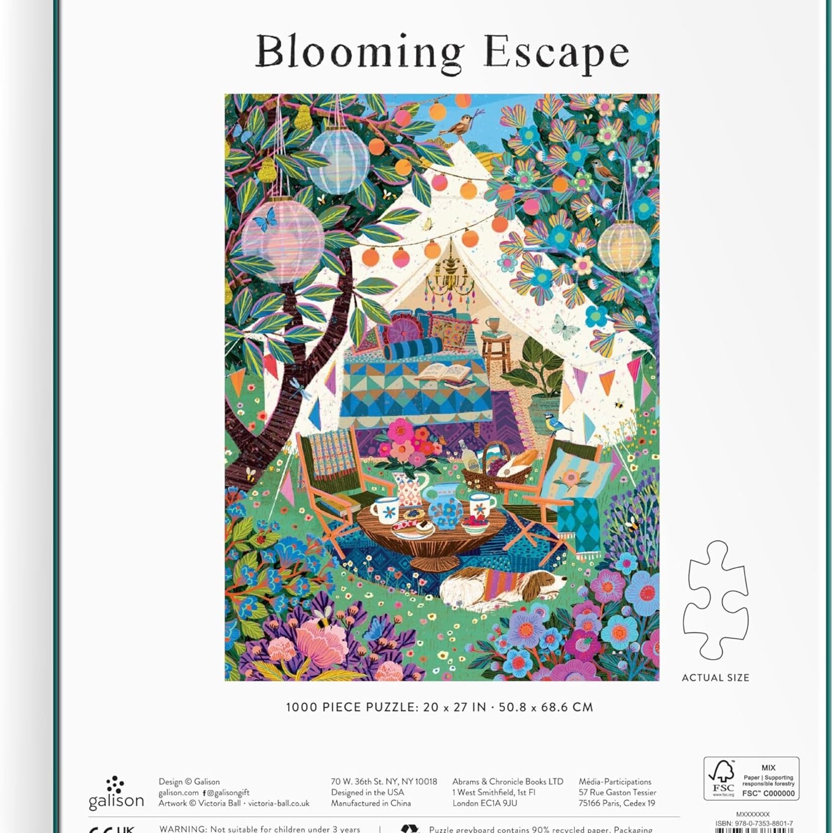 Blooming Escape Puzzle 1000 Pcs