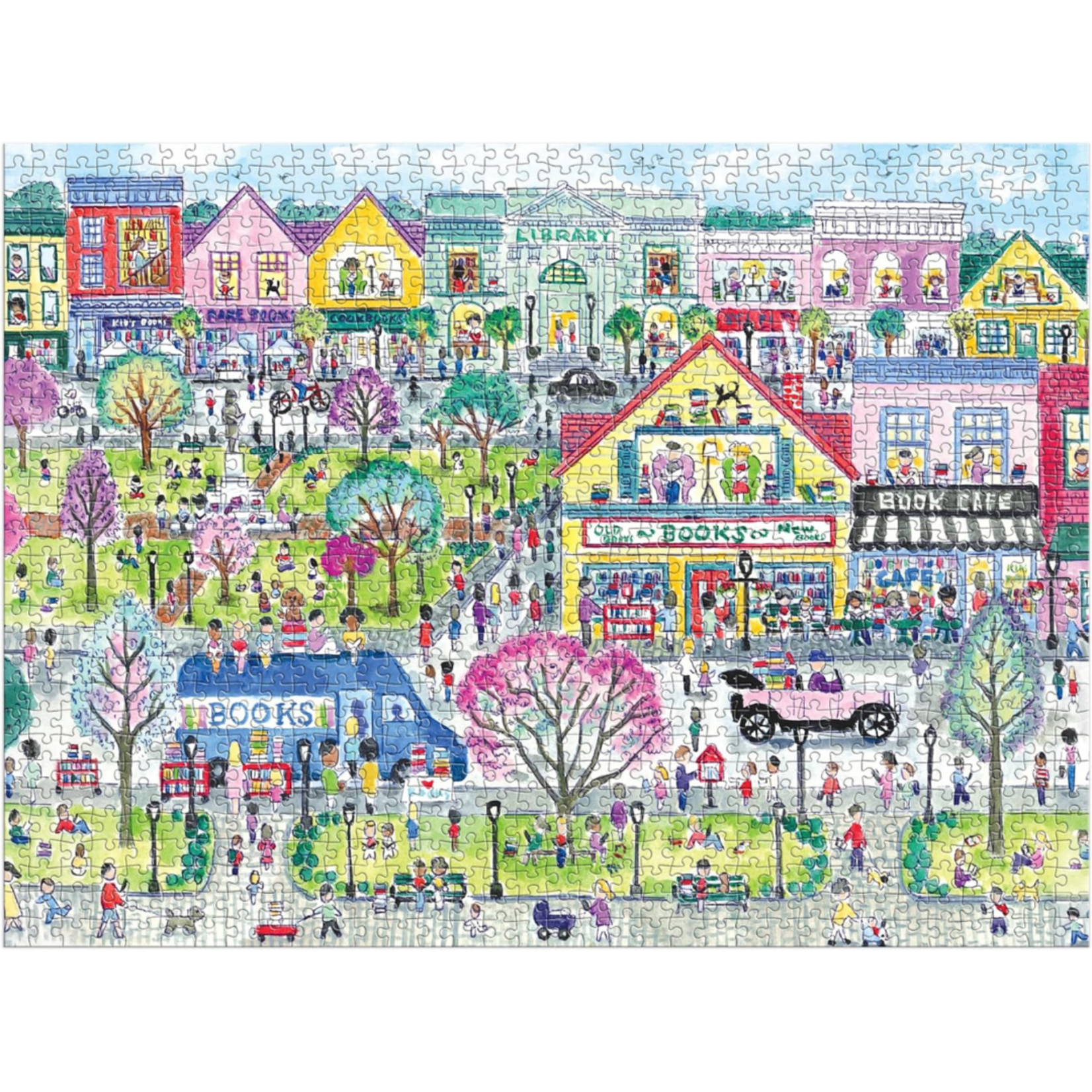 Book Town Puzzle 1000 Pcs